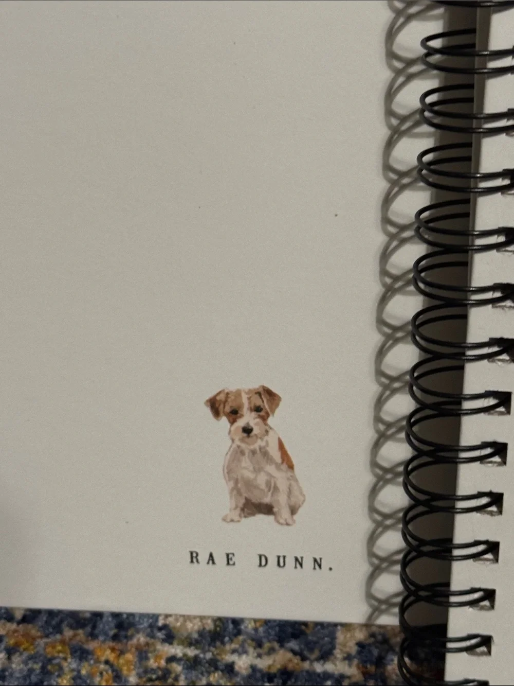 NWT Rae Dunn 2027 Hardback 17 Month Planner Calendar HTF Monthly Weekly Views